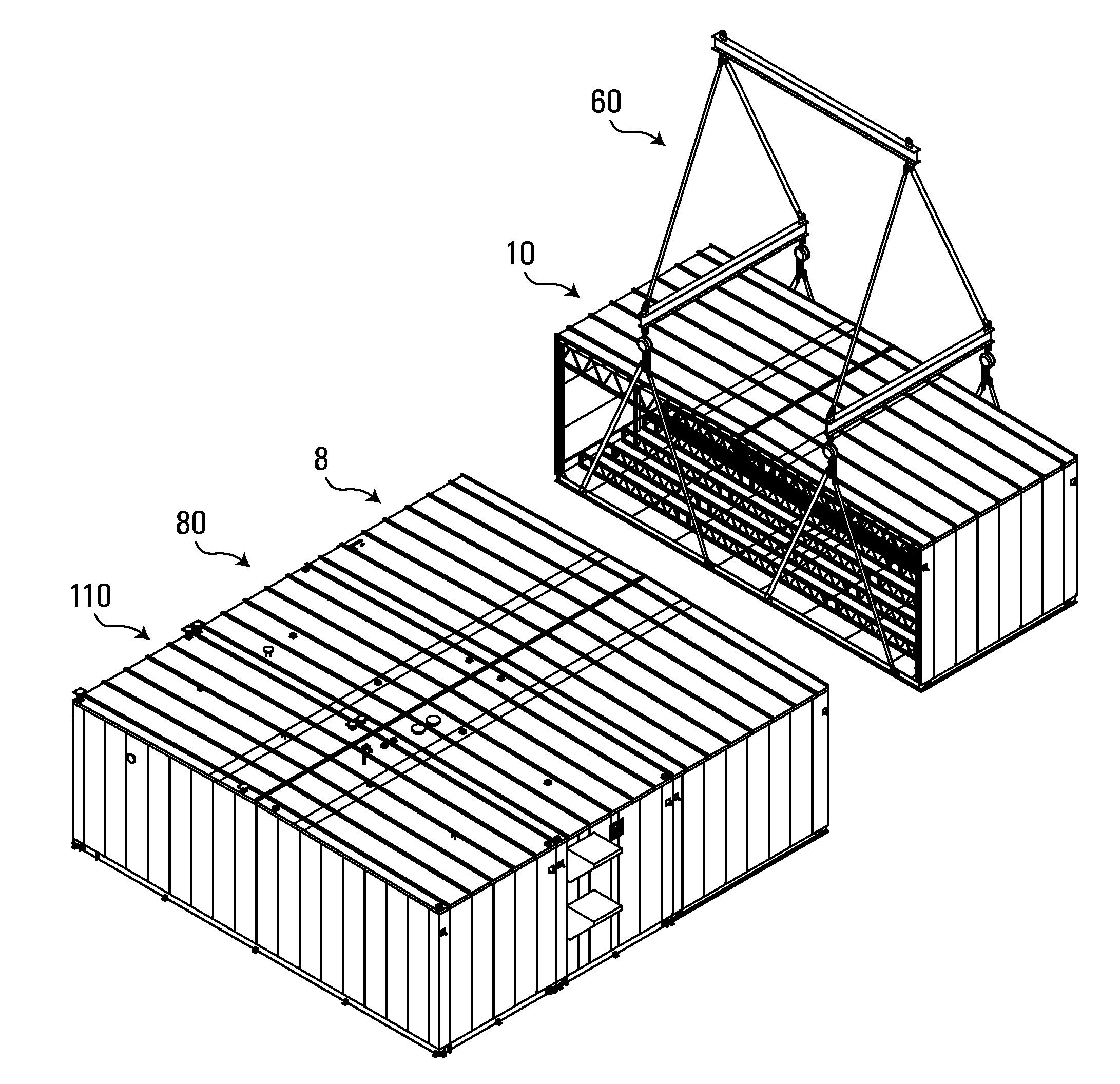 Modular building system and method