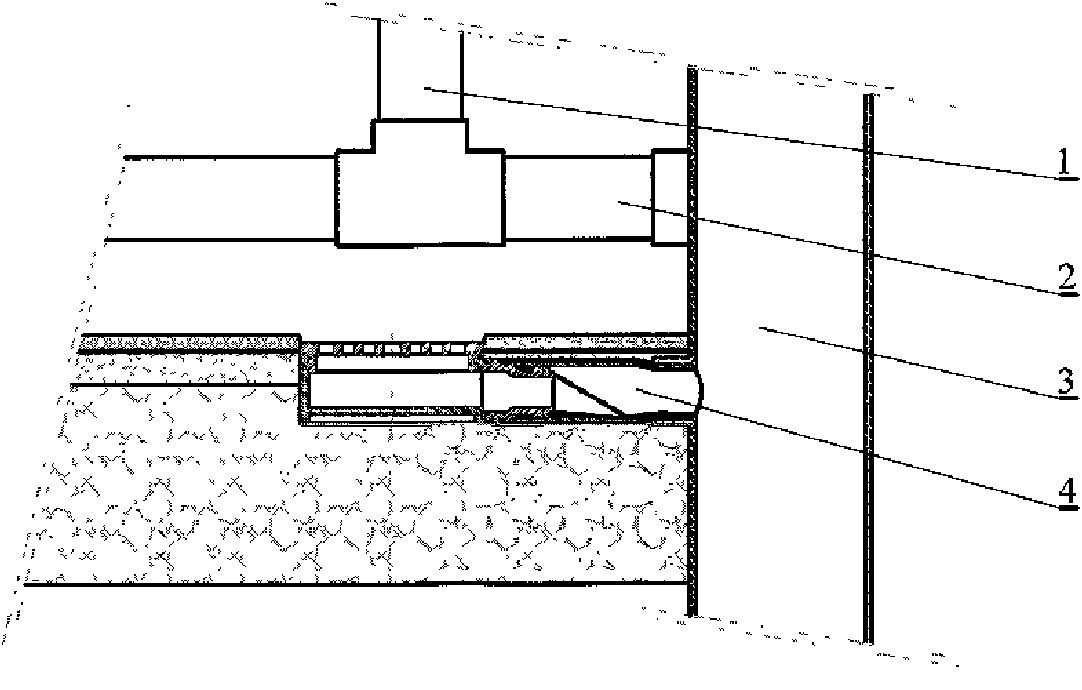 Homofloor drainage system