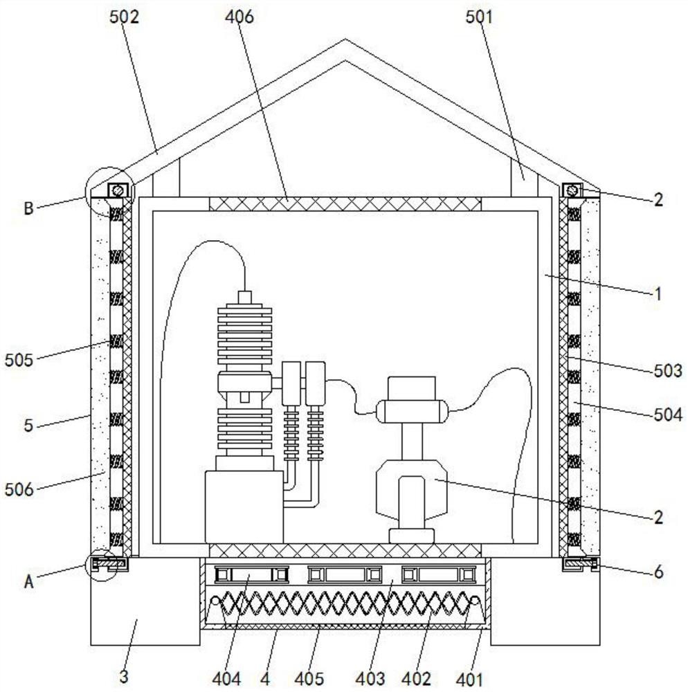 Floor type intelligent control system metering integrated device and control protection method