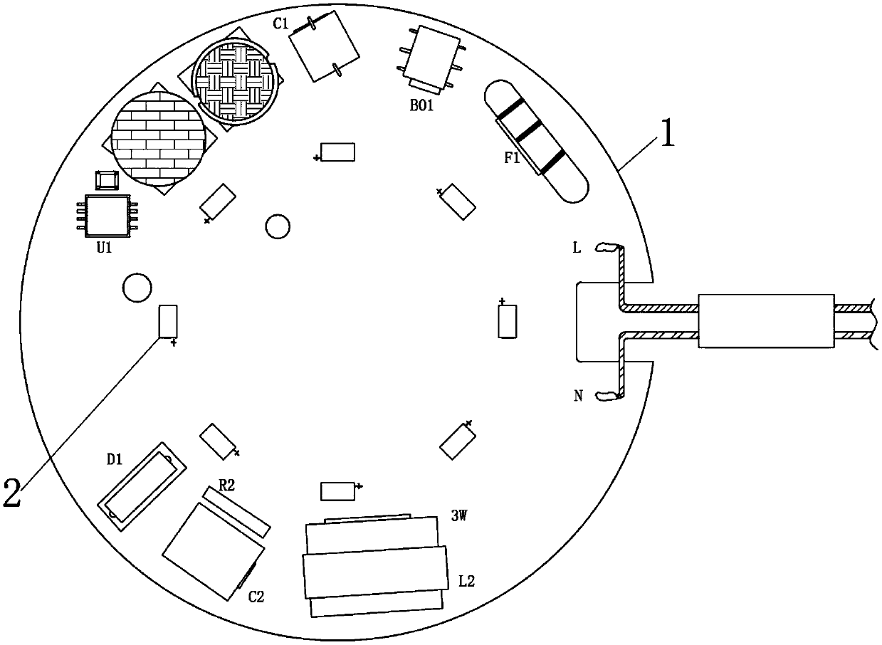 Photoelectricity integrated light source