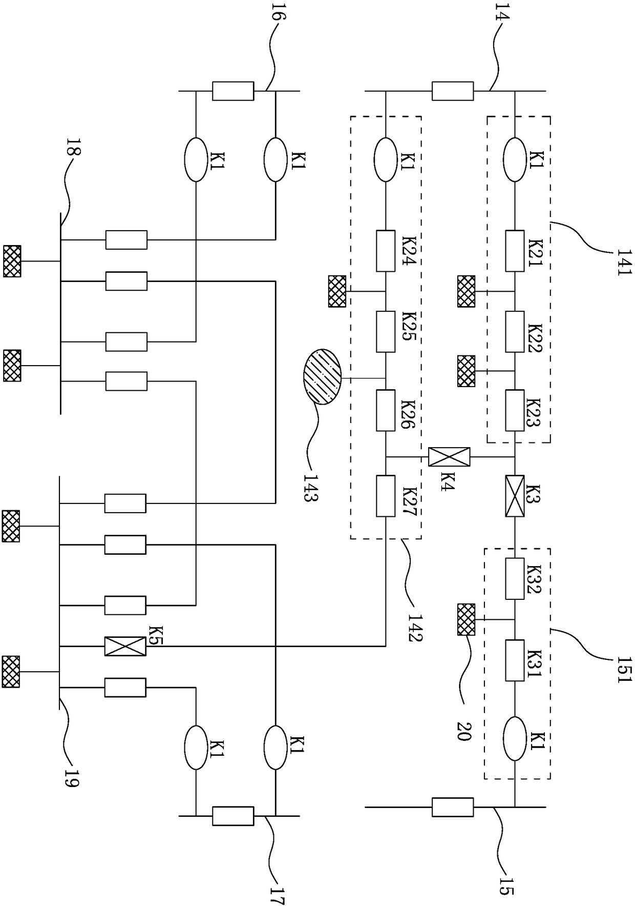 A distribution network simulation training system and method