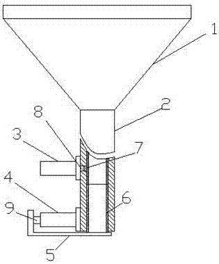 Single pipe interval one-by-one supply device