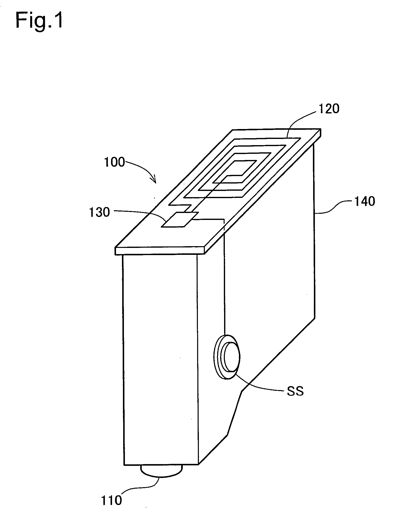 Expandable supplies container capable of measuring residual amount of expandable supplies
