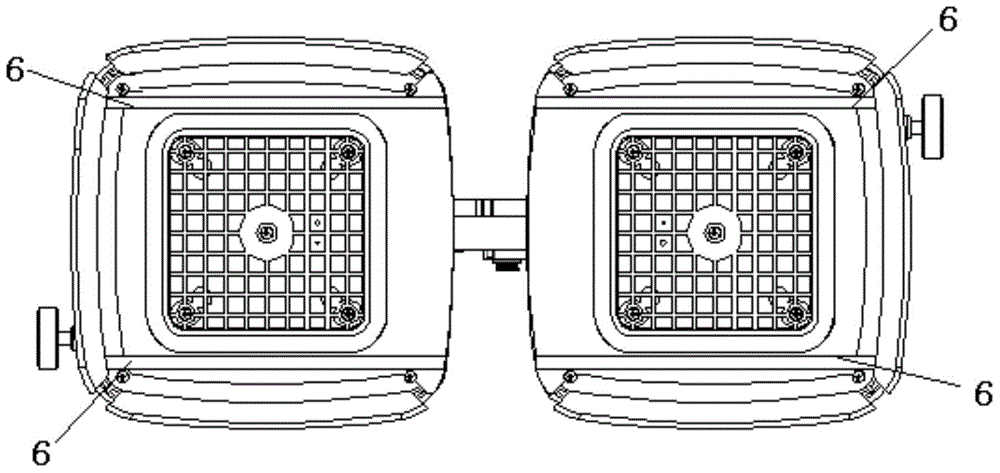 Device for wiping glass