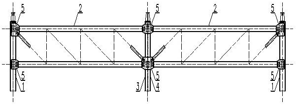 Method for underpinning roof structure and expanding column space of steel structure factory building