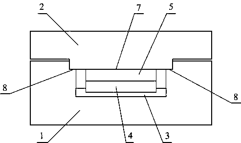 Dustproof worktable for wedge block of bending machine