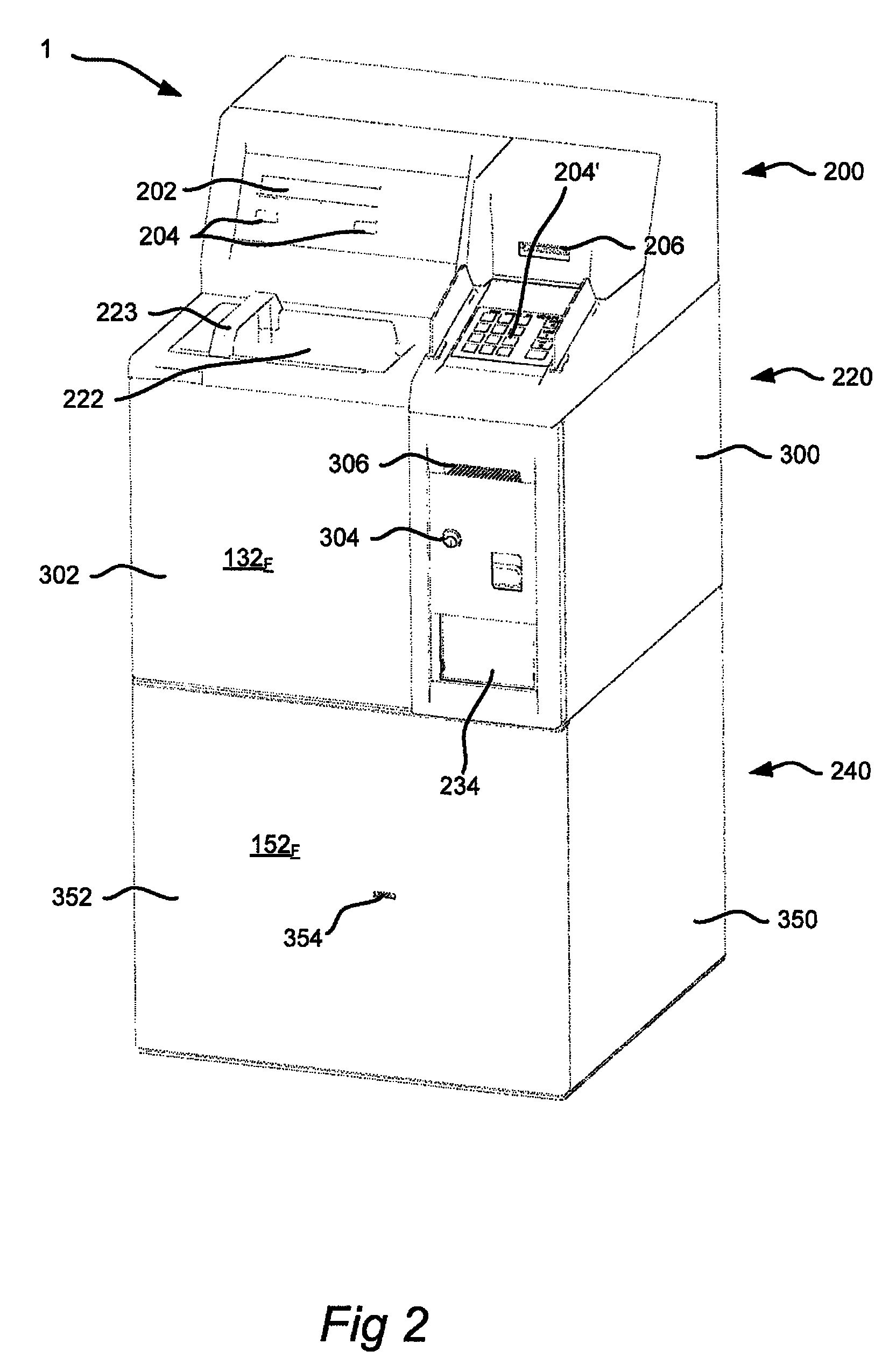 Cash deposit apparatus and associated methods and devices