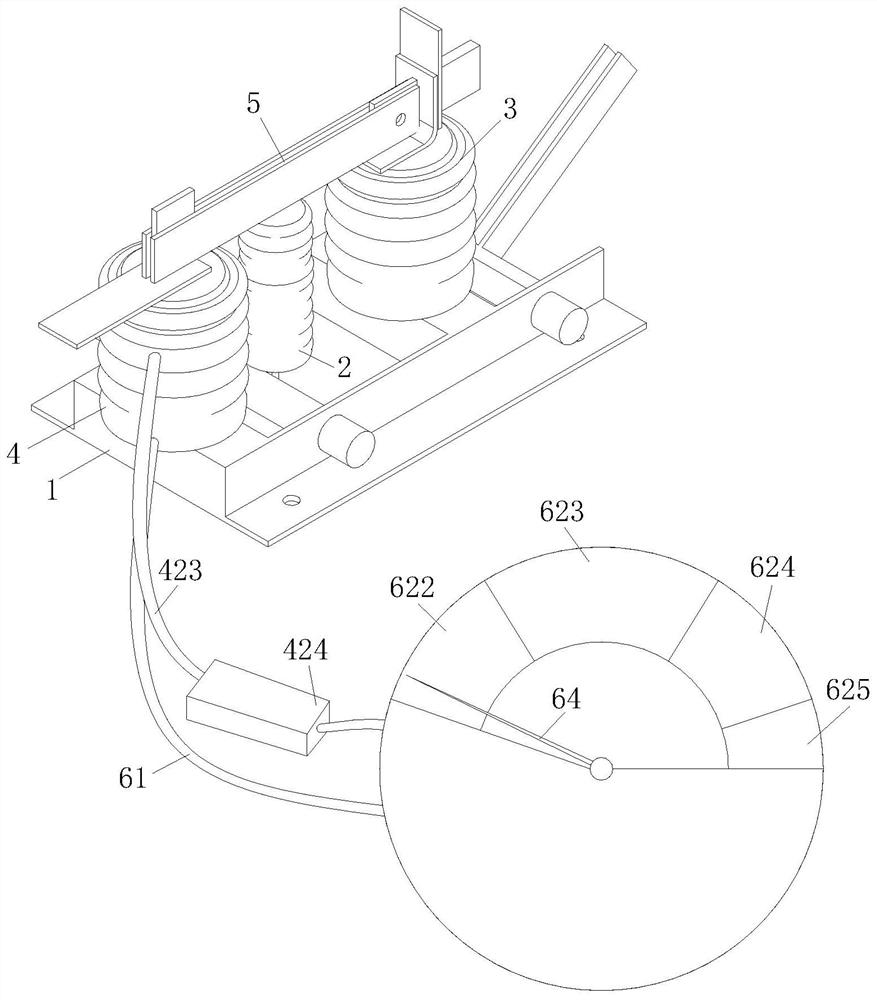 An optical fiber-based detection device for coal mine high-voltage power grid switch status