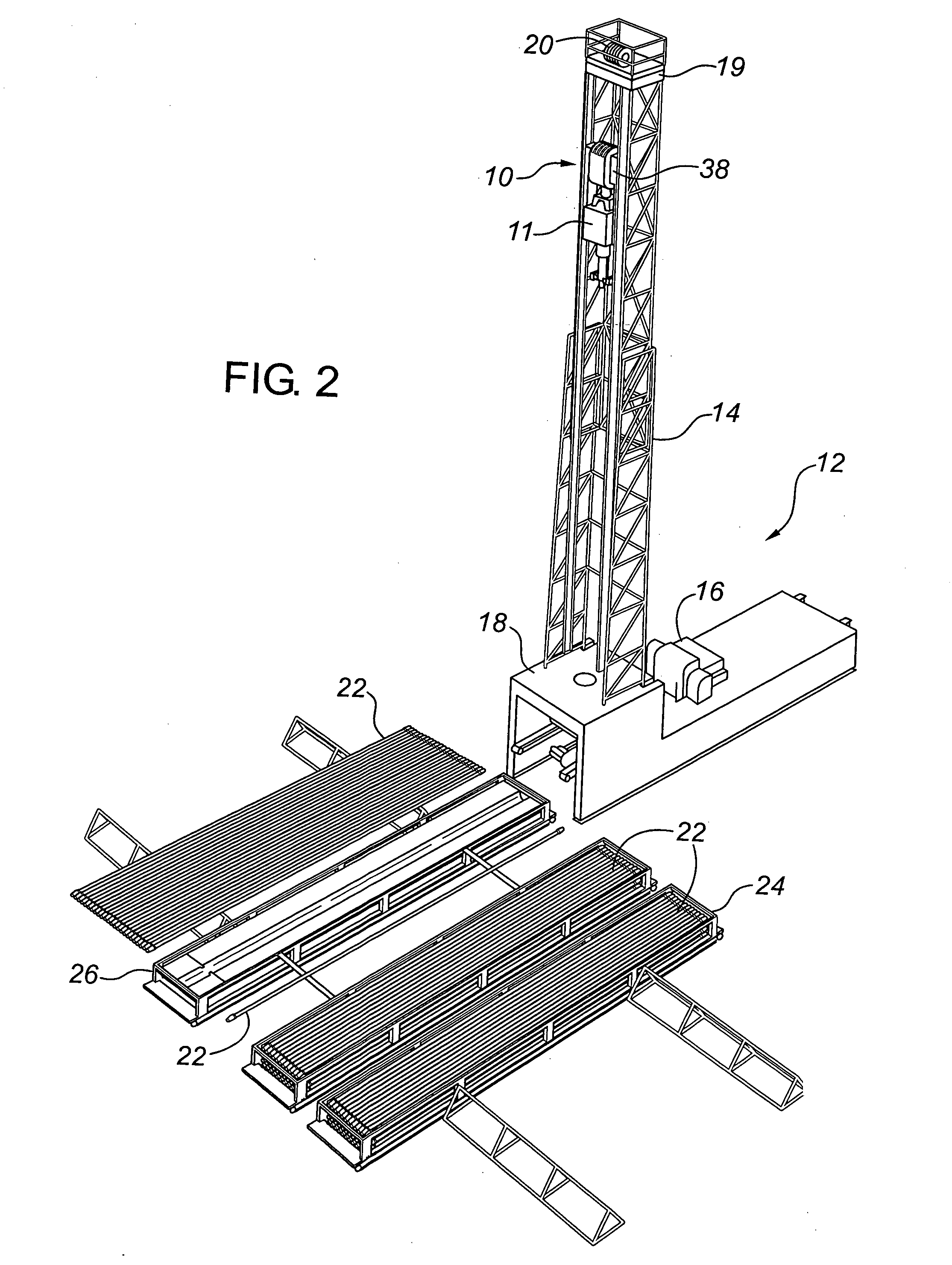 Method and system for connecting pipe to a top drive motor