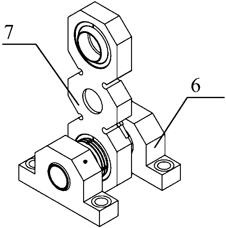 Axle box bearing comprehensive performance test bench