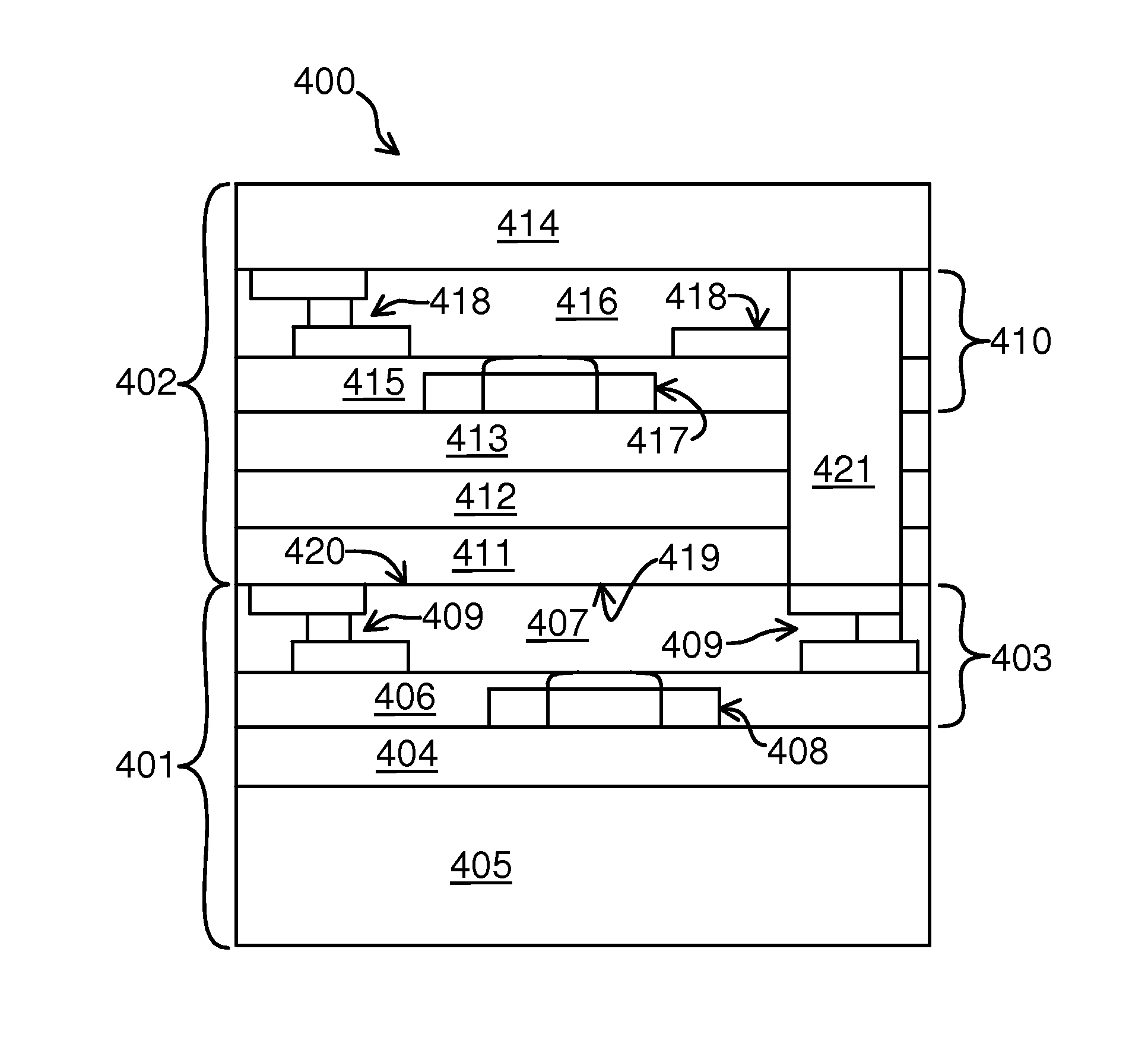 Trap Rich Layer for Semiconductor Devices