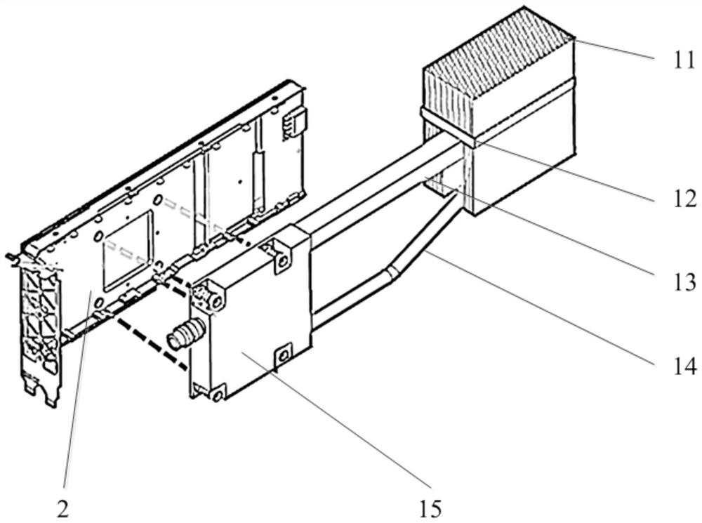 GPU heat dissipation device and server