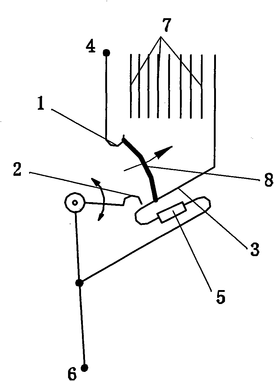 Arc striking/extinguishing mechanism of low-voltage circuit breaker