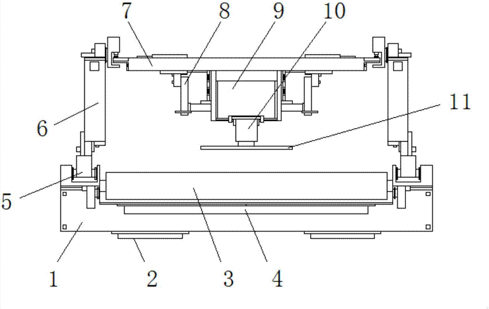 Tile processing and grinding device