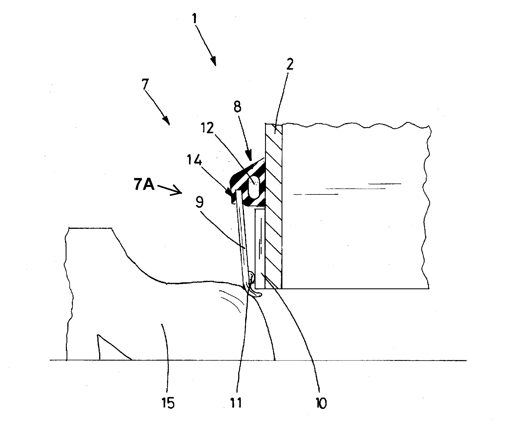 Safety-switch device for use on a movable device