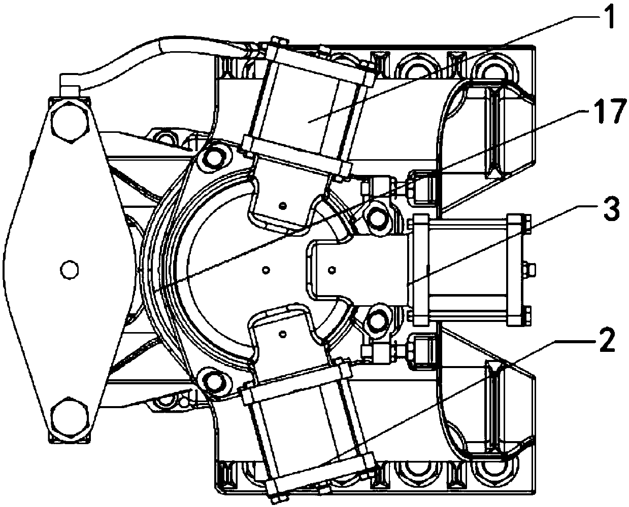 Aligning mechanism for vehicle couplers of rail vehicles and vehicle rescue method