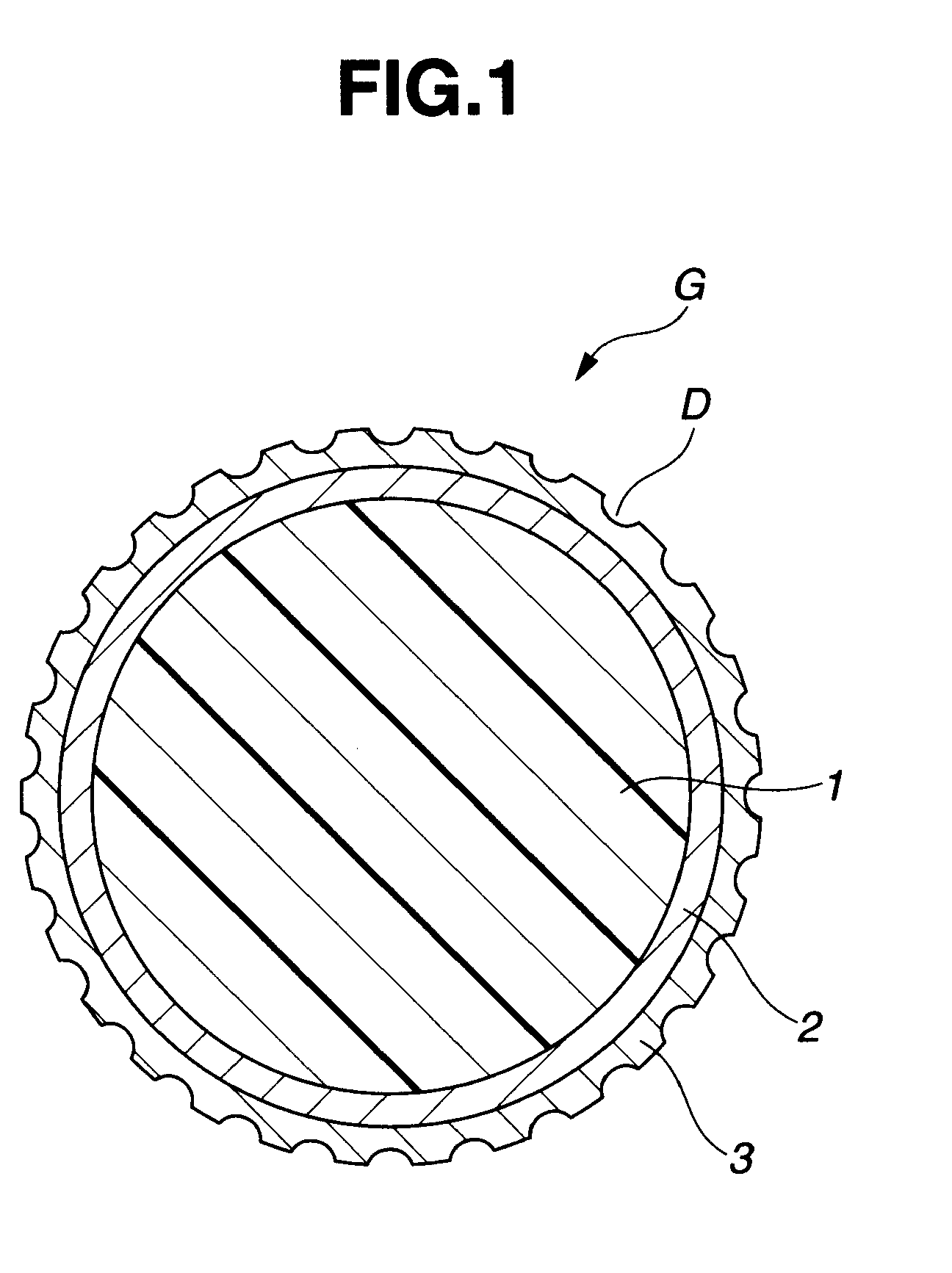 Three-piece solid golf ball