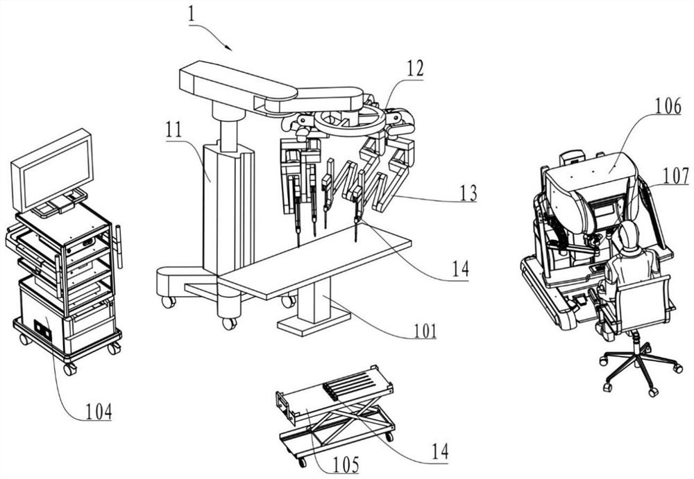 Sterile plate assembly, surgical instrument, power box and surgical robot system