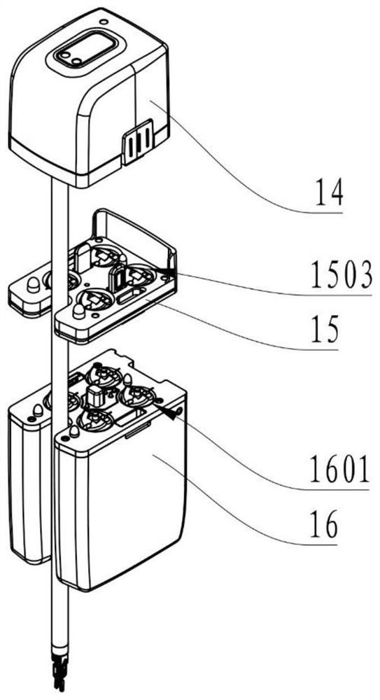 Sterile plate assembly, surgical instrument, power box and surgical robot system