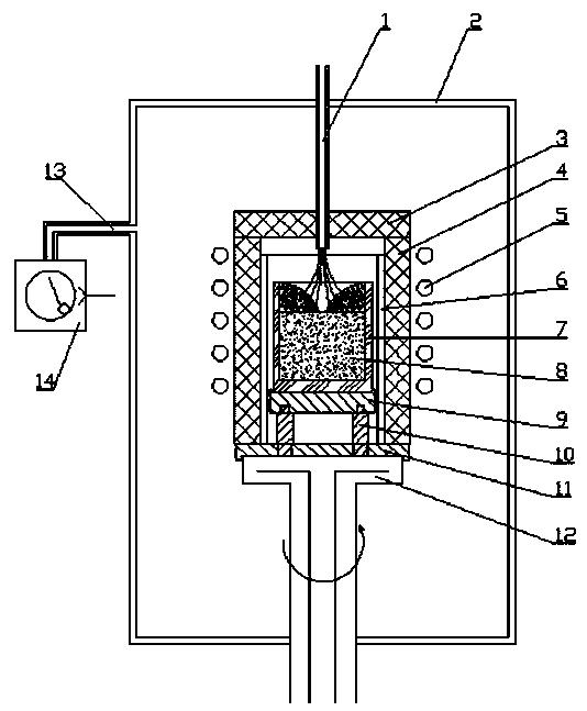 Method and apparatus for purifying polycrystalline silicon through rotation and blow induced inversion solidification