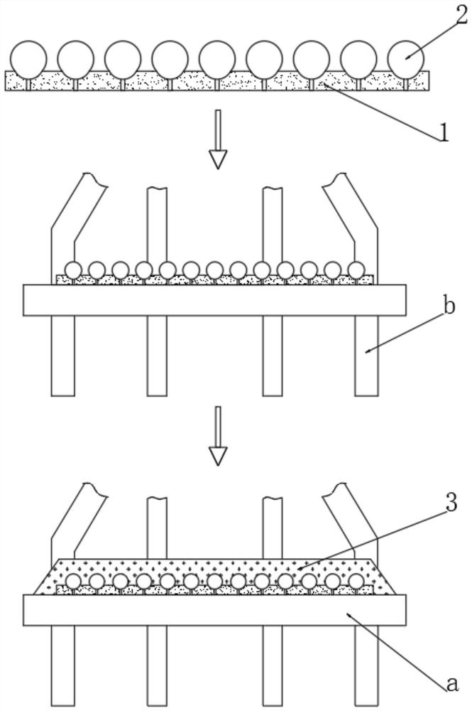 Gap-removing and bubble-removing type mutual inductor glue sealing process