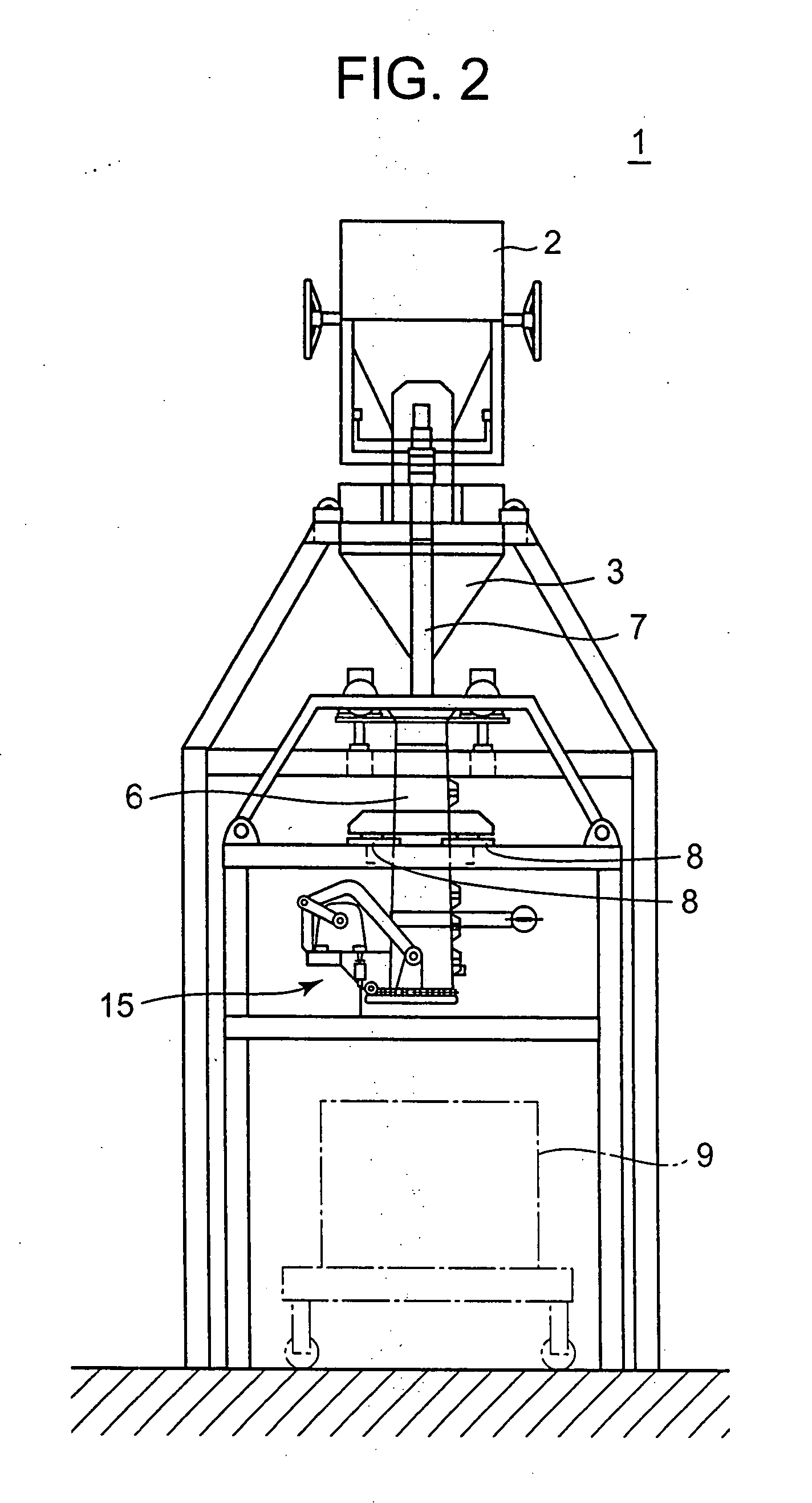 Measuring apparatus and measuring method for concrete-forming materials