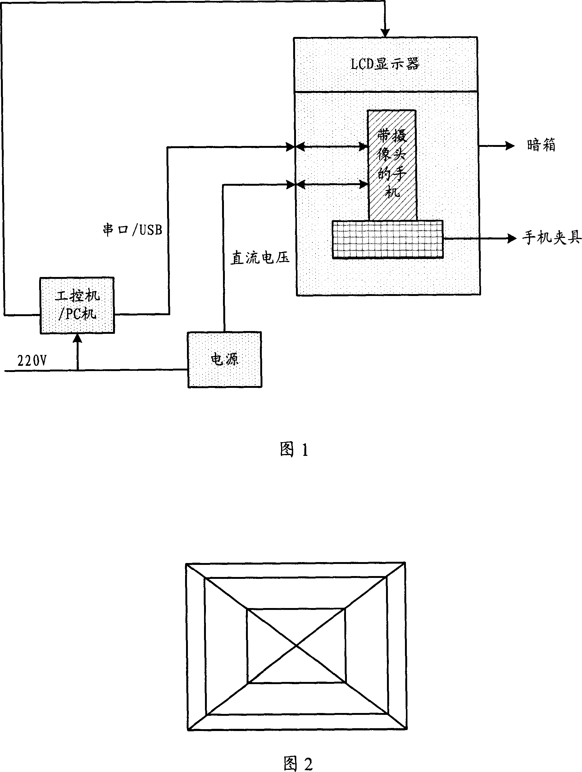 Detection system of camera head and its method