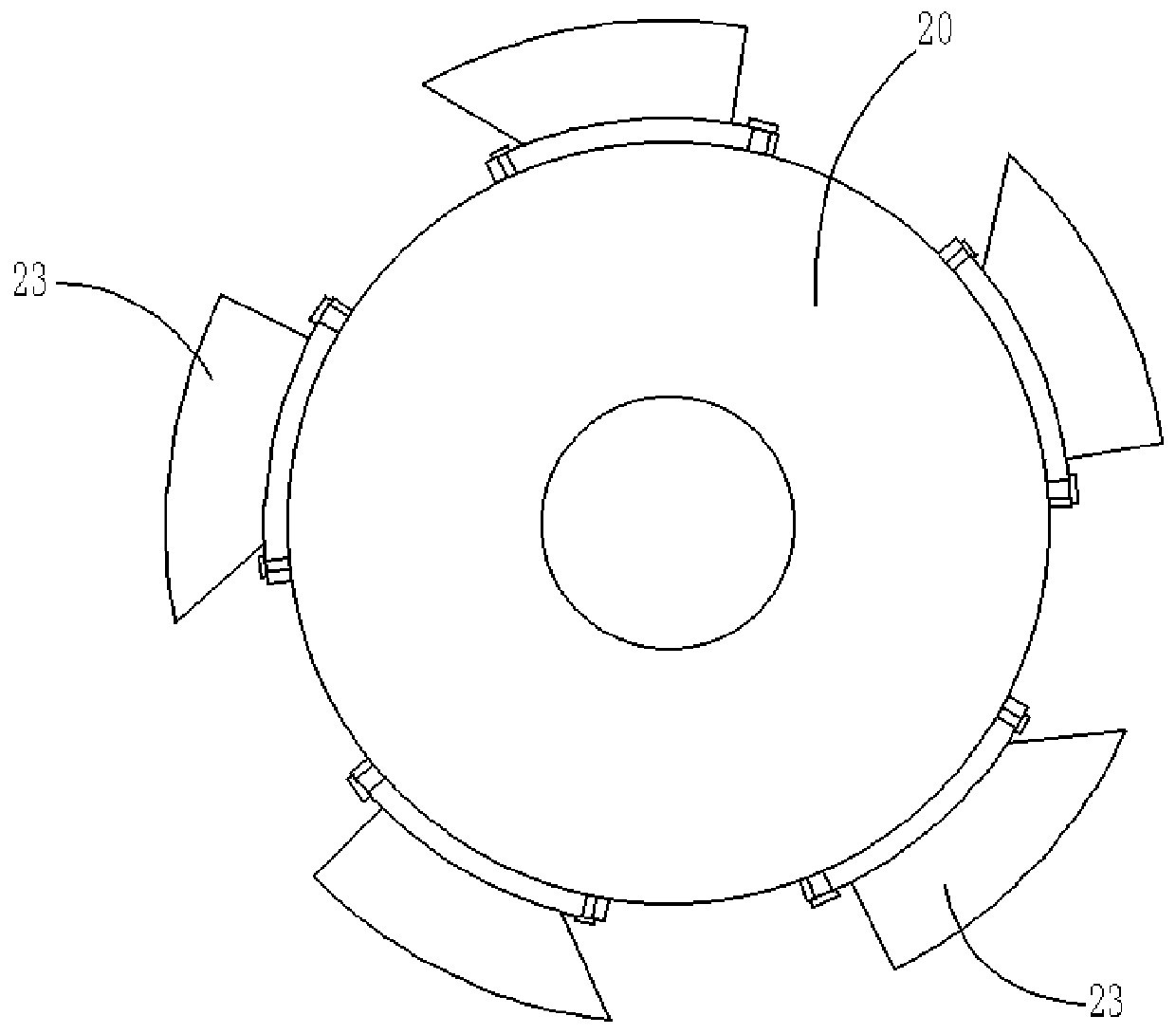 An anti-infection isolation and disinfection device for medical waste