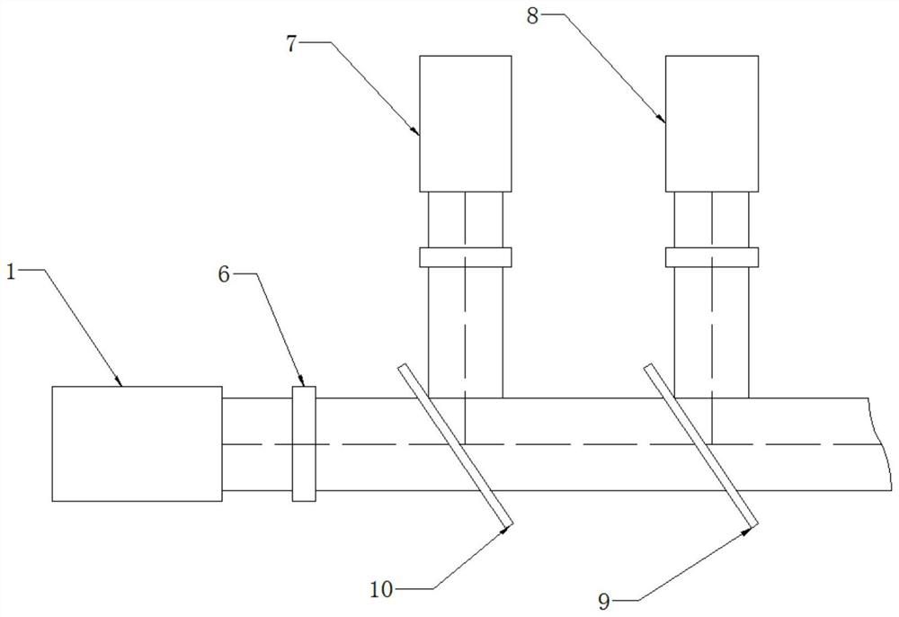 Beam-combining and beam-splitting illumination system