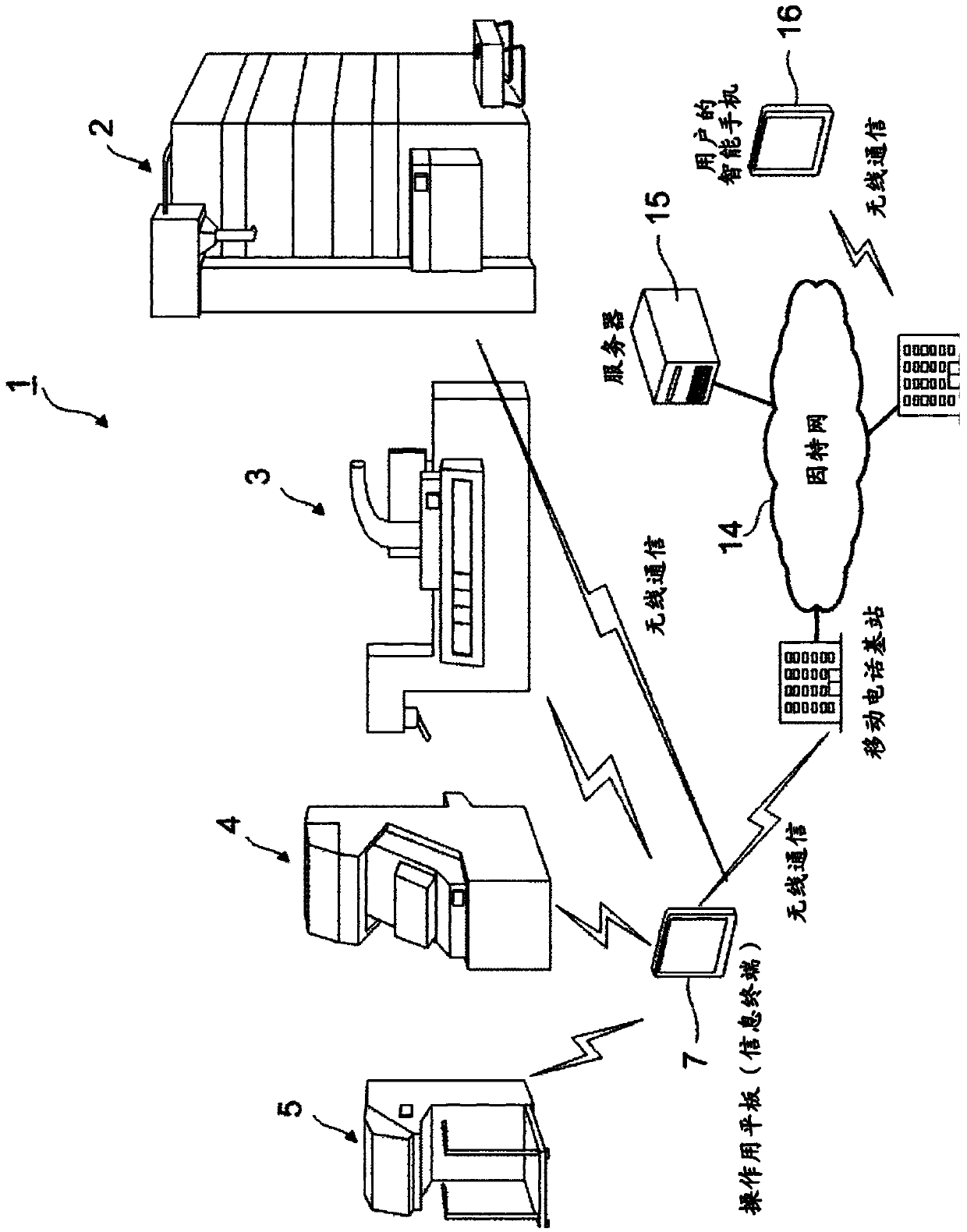 Grain preparation machine control device