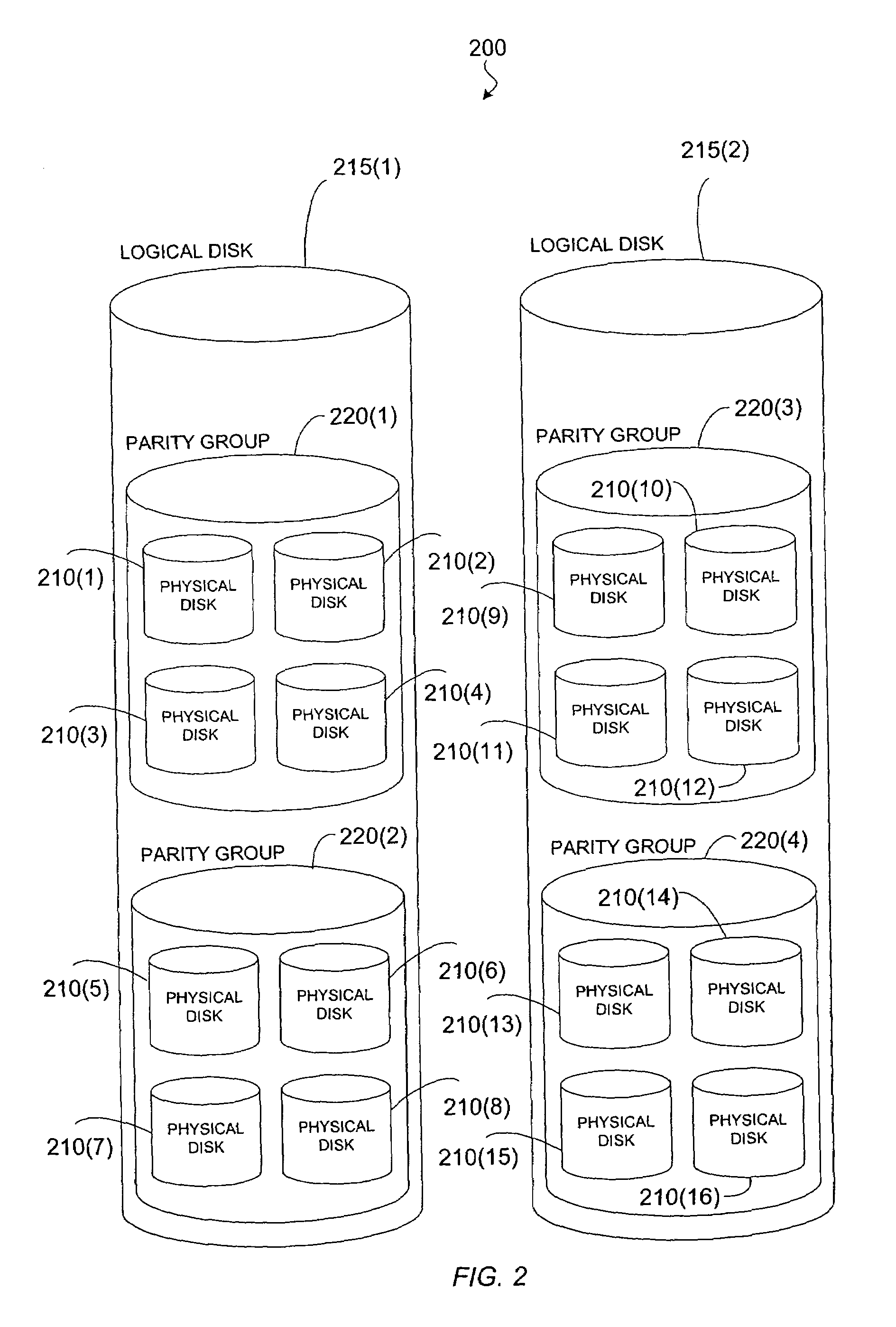 Method for partial data reallocation in a storage system