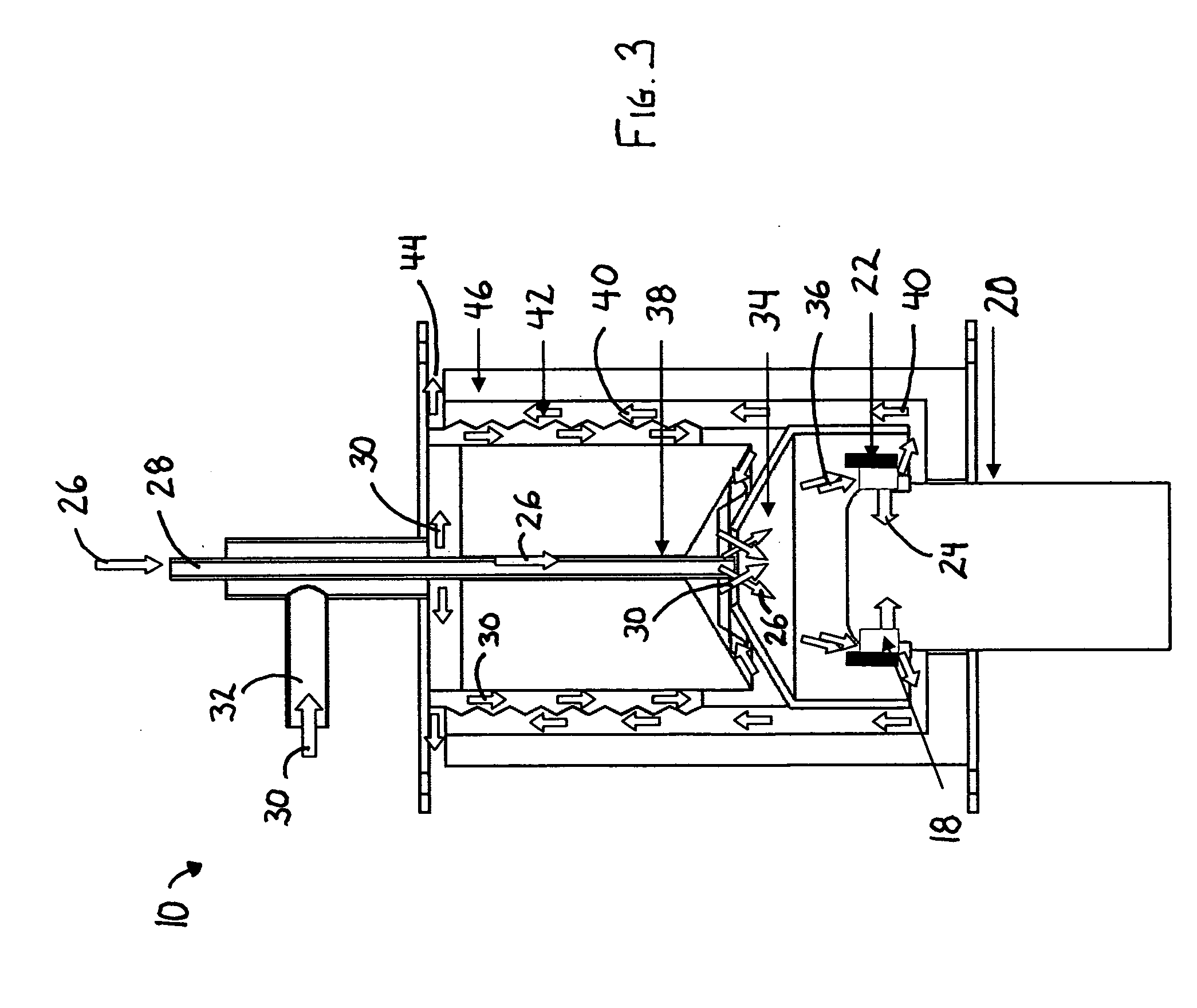 Catalytic burner for stirling engine