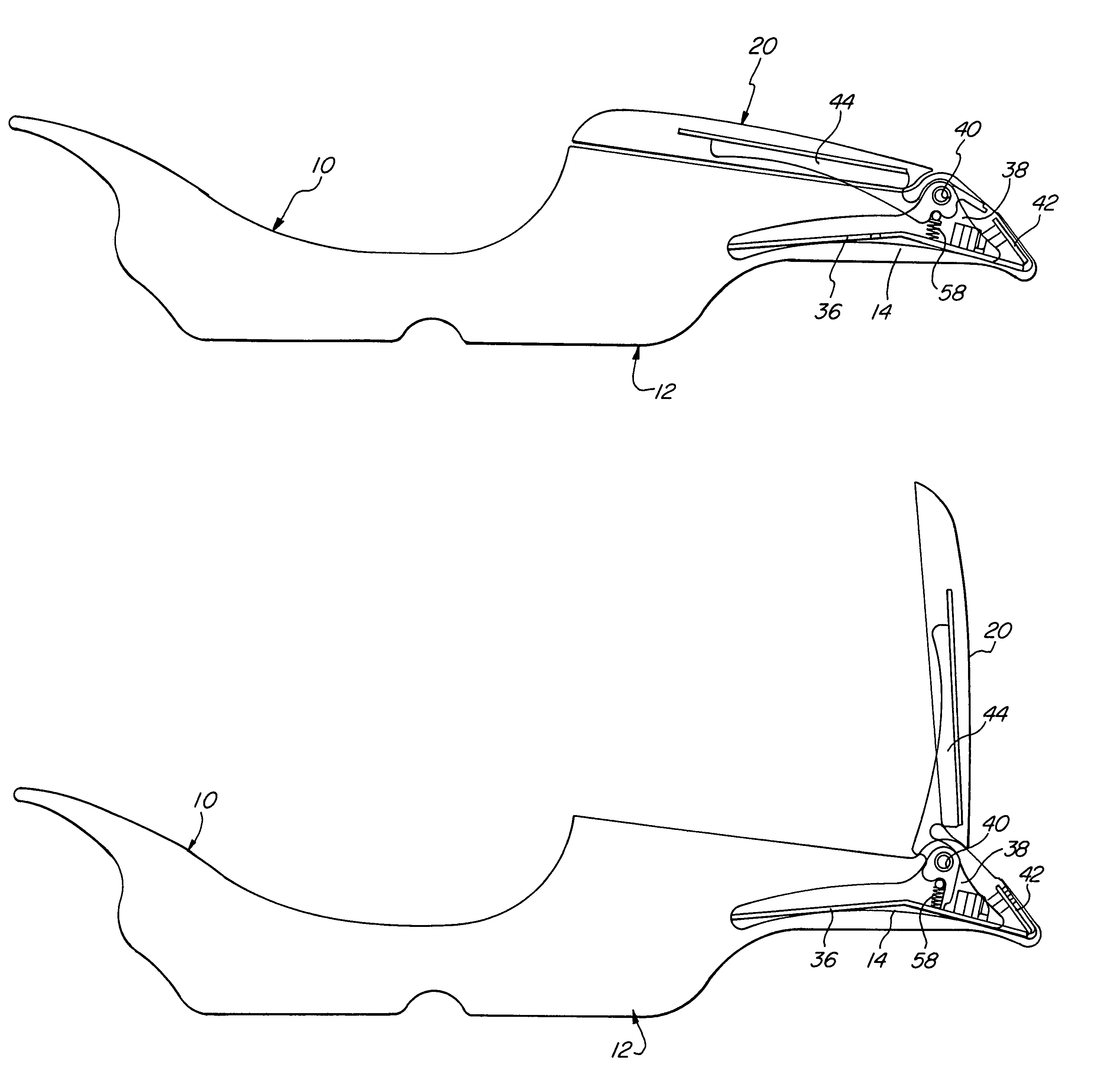 Motorcycle seat with convertible backrest