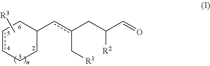 Aldehydes as perfuming ingredients