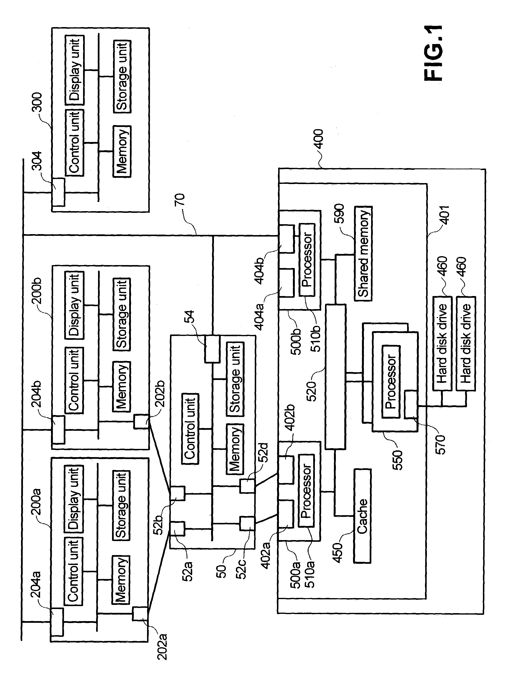 Command processing system by a management agent