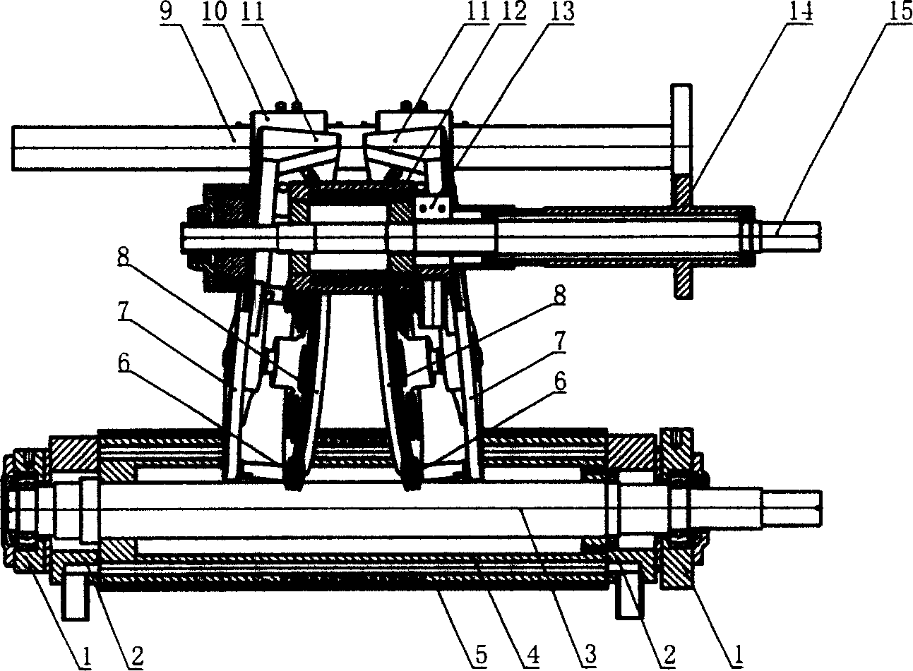 Device for cutting, extending and shifting elastic waistline