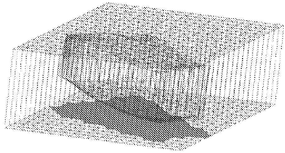 Volumetric Grid Generation in a Domain with Heterogeneous Material Properties