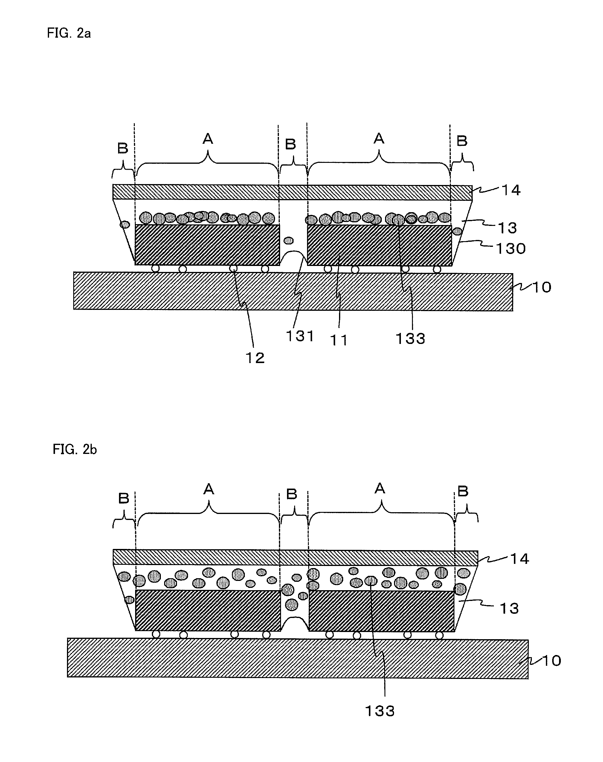 Semiconductor light emitting device having a reflective material, wavelength converting layer and optical plate with rough and plane surface regions, and method of manufacturing