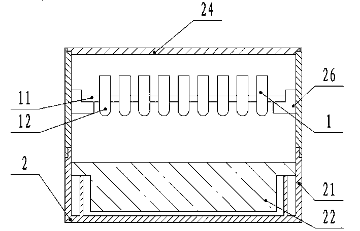 Antibiotic detector based on nanogold-aptamer structure and detection method