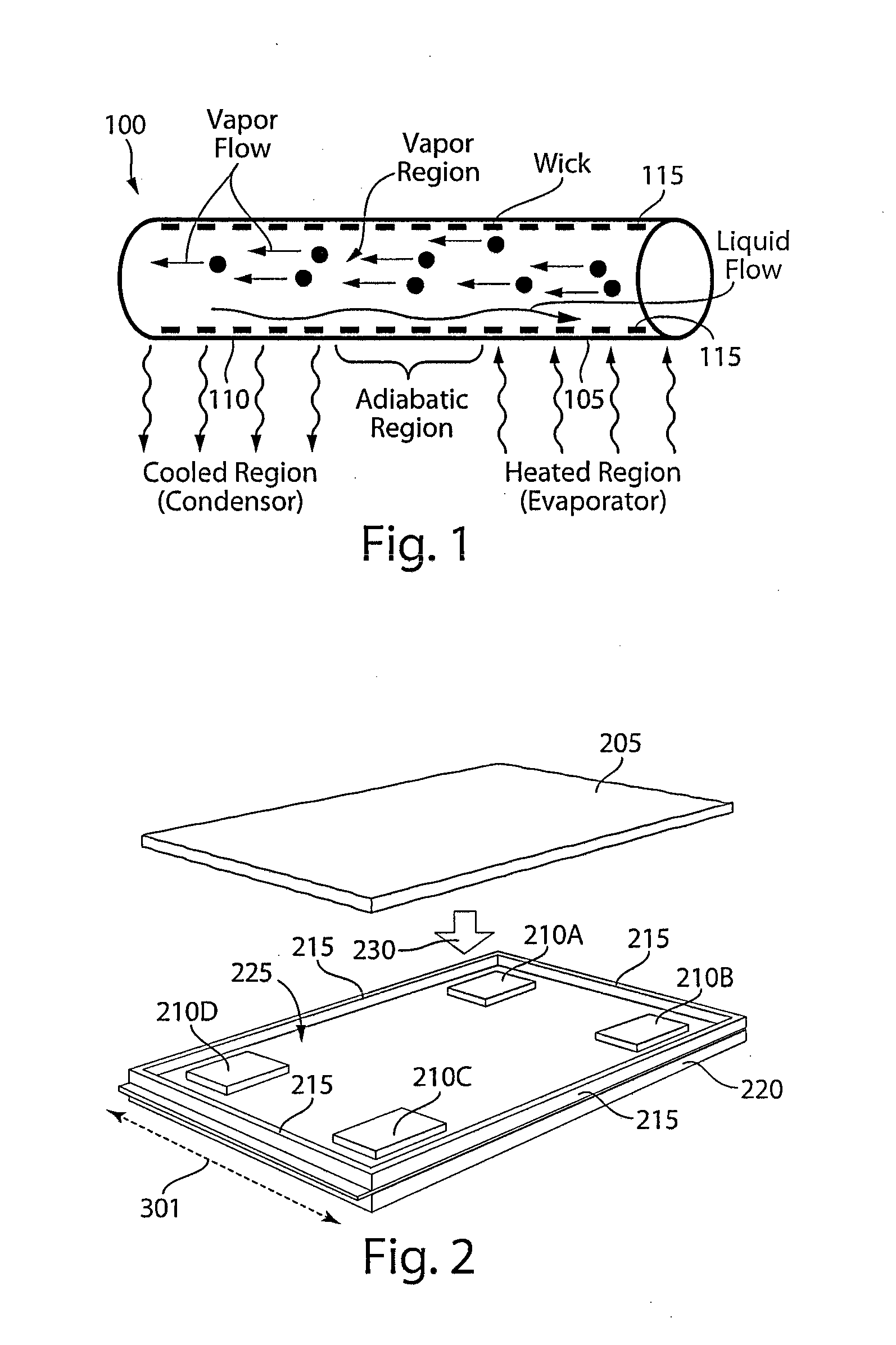 Component reachable expandable heat plate