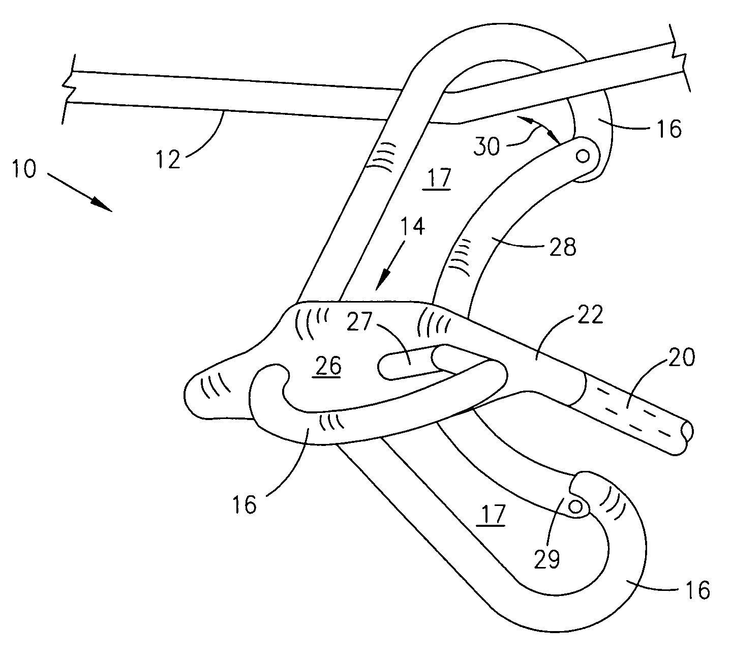 Line capture system and method