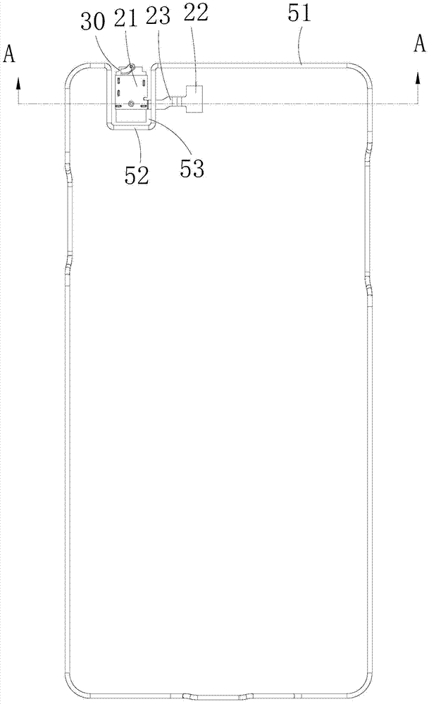 Electronic device with earphone holder and assembly method thereof