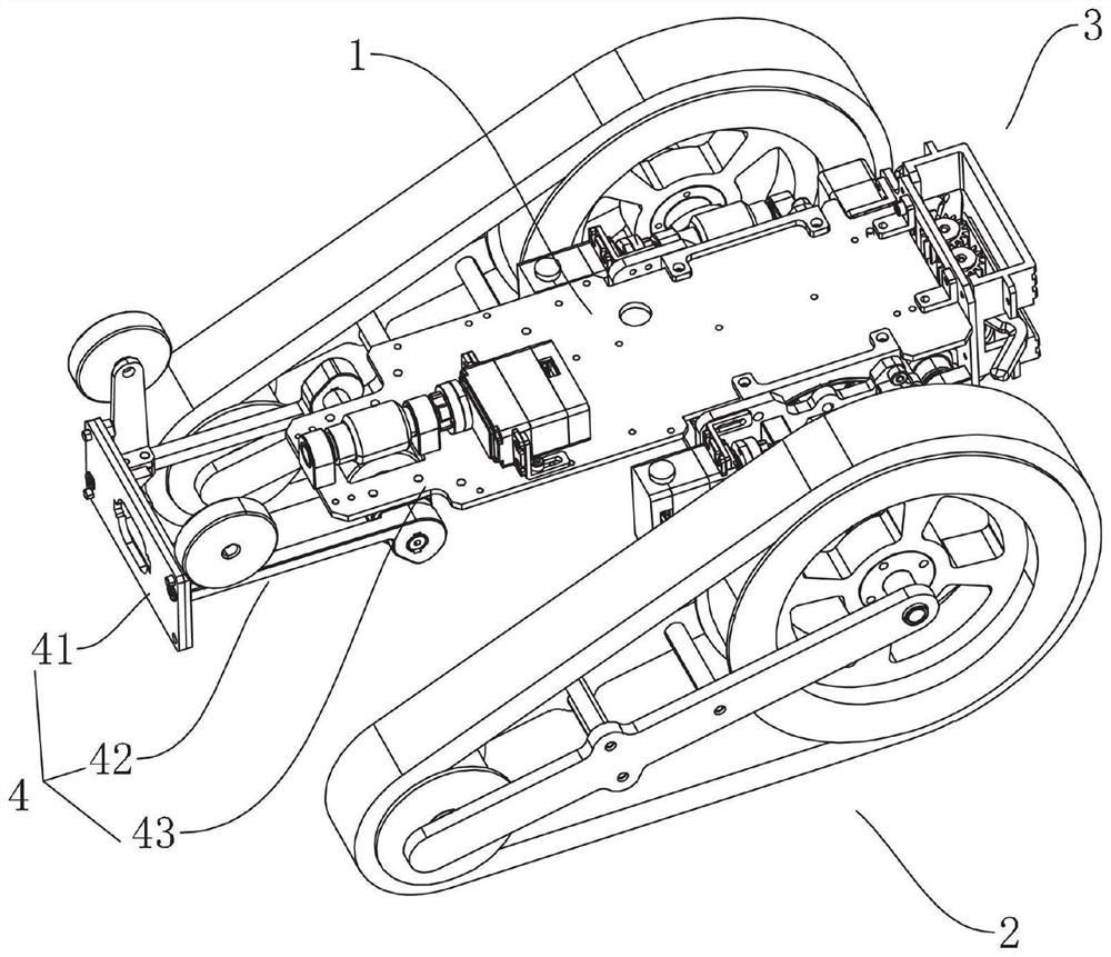 Wheel-track-replaceable miniature reconfigurable mobile robot