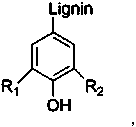 Multifunctional lignin arylamine macromolecular antioxidant and preparation method and application thereof
