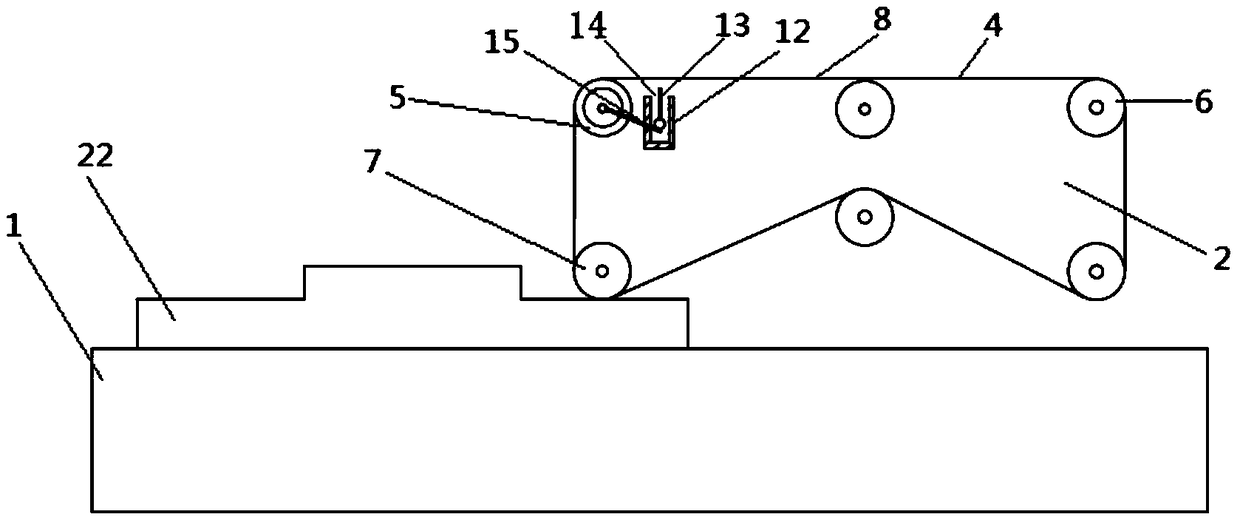Device for cleaning brake disc