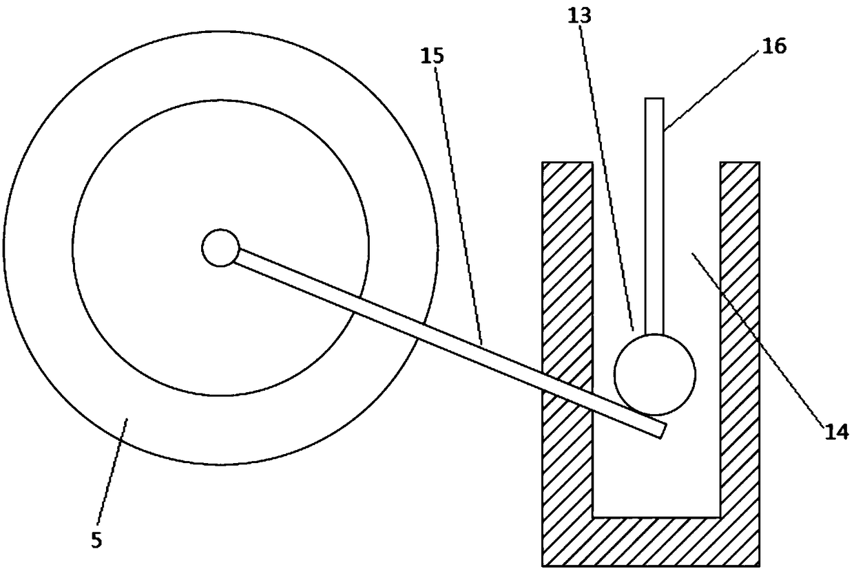 Device for cleaning brake disc