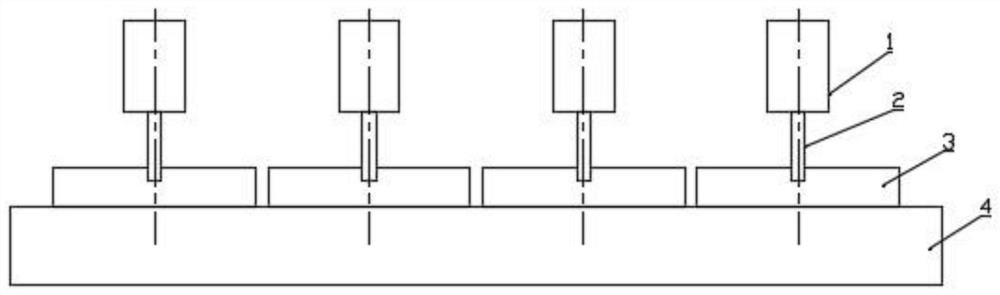 Multi-axis cooperative blind milling method for printed circuit board and device