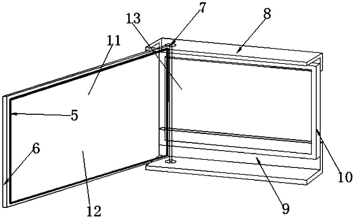 Shower room bathtub structure and construction method thereof