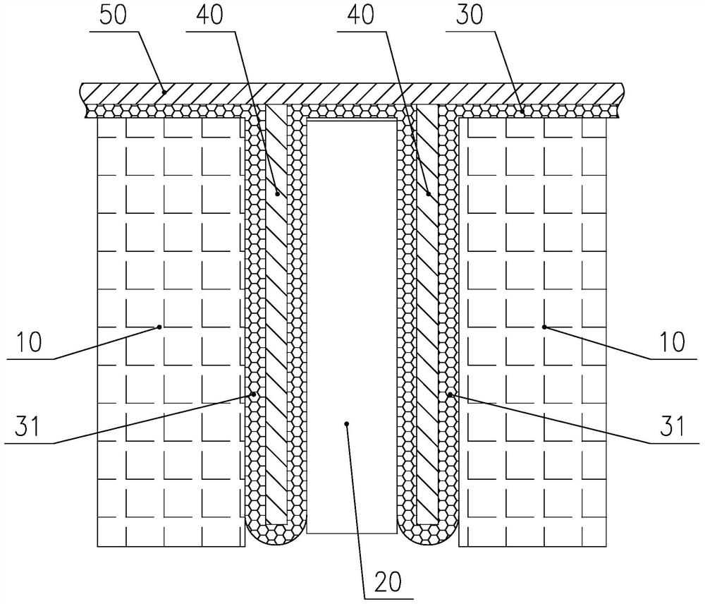 Pressure finger anti-escape structure of large-scale high-voltage synchronous motor and construction method of pressure finger anti-escape structure