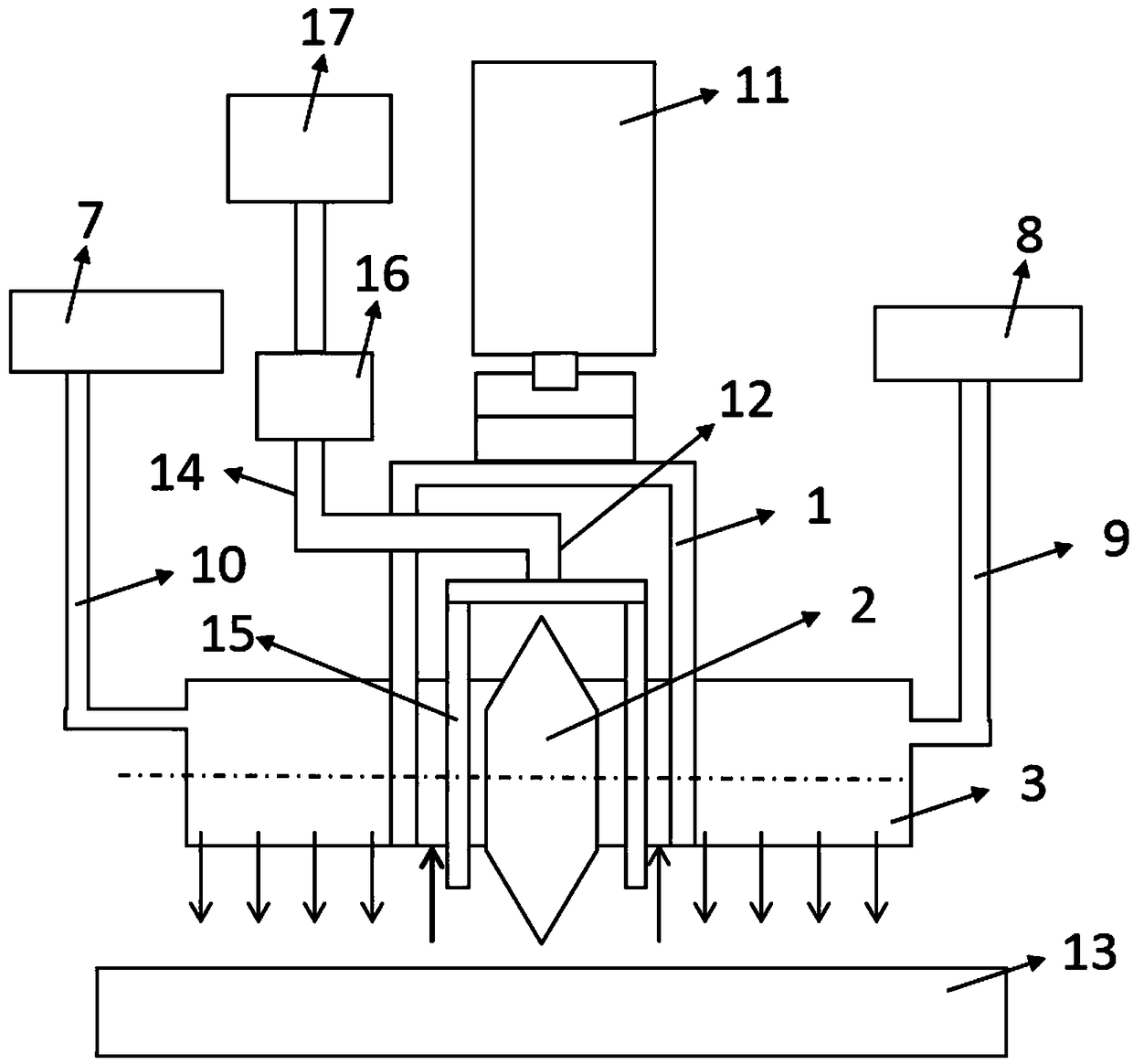 Base plate cutting cutter wheel device and base plate cutting method